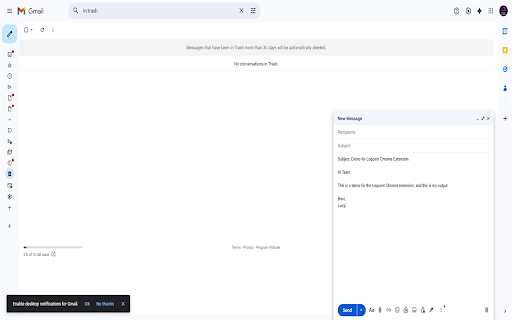 Loquent - Voice to Text (Beta) :: Speak naturally, paste perfectly. AI-powered voice dictation for any website.