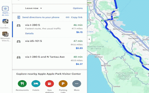 RouteEstimate :: Calculate estimated fuel cost for a route on Google Maps.