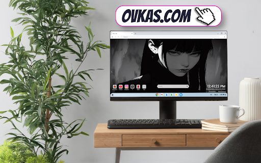 Serious Girl Live Wallpaper :: Experience a mysterious serious girl aesthetic in this stylish live wallpaper for your Chrome new tab.