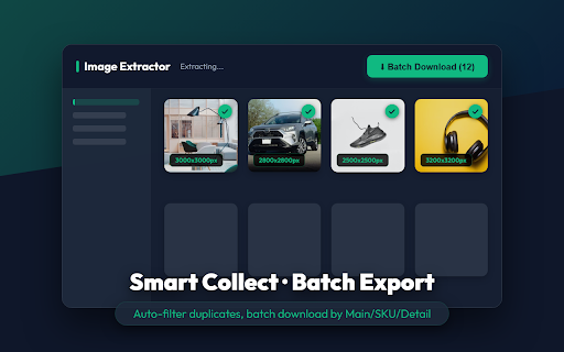 MyDepot Product Media Export - Bulk Image Video Saver :: MyDepot tool for exporting supplier product images, SKU variants and videos into ZIP archives. Streamline dropshipping workflow.
