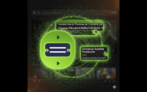 Universal Subtitle Positioner :: Position subtitles anywhere on any streaming platform