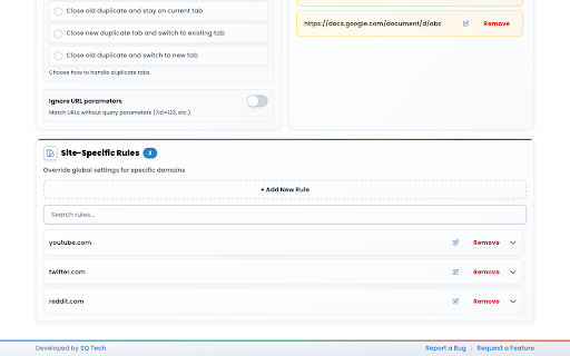 Prevent Duplicate Tabs :: Prevent duplicate tabs from being opened