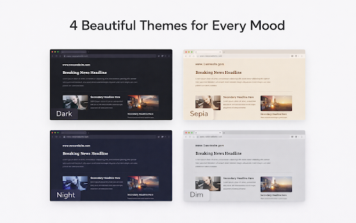 DarkMode Pro - Dark Mode for Every Website :: Instant dark mode for every website. Reduce eye strain, save battery and browse comfortably at night. One click to go dark.