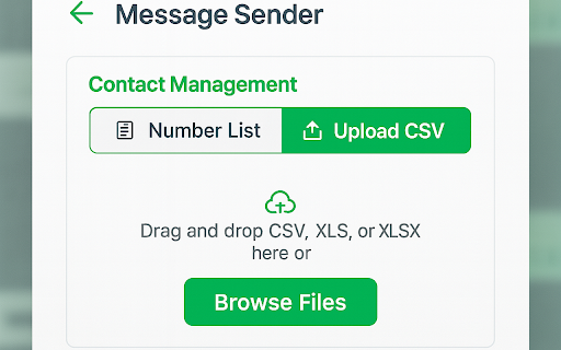 WA Campaign Sender :: WhatsApp Campaign Sender Extension for bulk messaging and campaign management