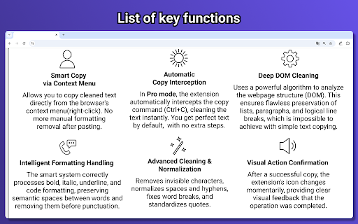 Clear Text :: Use Clear Text to cleanup text, remove styles, and clear formatting. Get clean text copy paste from any source.
