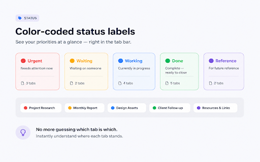 TabDesk :: Your browser, organized around your work.
