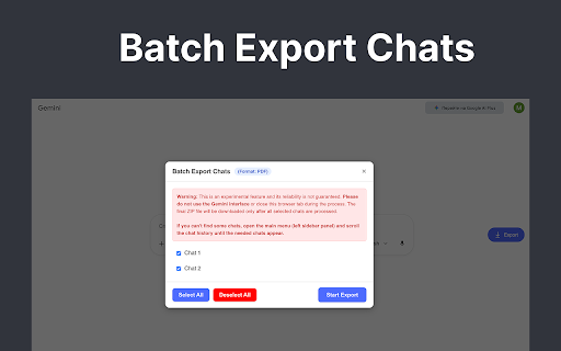 Gemini PDF :: Gemini save chat (Gemini save chat) with Gemini PDF. Gemini to PDF and Gemini export (Gemini export) ensure easy access anytime.
