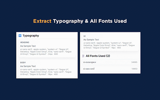 Brand Kit Inspector :: Extract colors, fonts, and UI styles from any website.