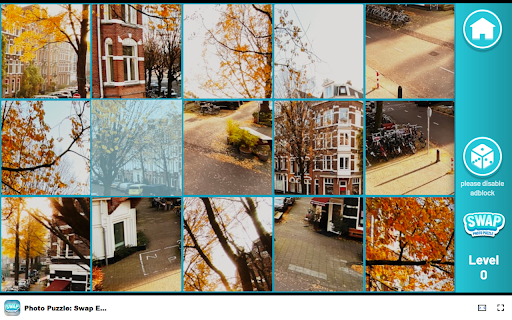 Photo Puzzle: Swap Edition - Swap to complete! :: Enjoy swapping puzzle pieces in this free offline Chrome extension with 500 levels of fun!
