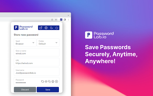 PasswordLab - Self-hosted password manager :: PasswordLab is a self-hosted password manager designed for businesses & enterprises. This browser extension is a part of our…