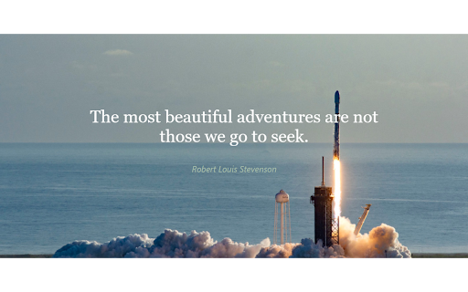 RockeTab :: An inspirational quote on every new tab