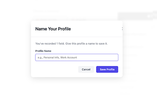 AutoFill Forms :: Auto-fill forms with saved profiles, including Stripe and Paddle payment forms