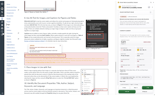 AristAI Web Accessibility Checker :: Find WCAG accessibility issues on any page (even hidden menus and dialogs), highlight them in place, and get clear fixes.