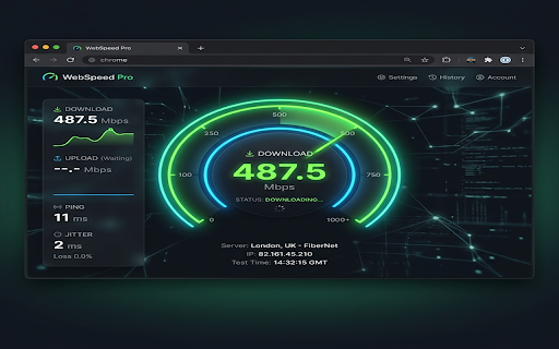 Internet Speed Test - Ping & WiFi Check :: Test download/upload speeds, ping, jitter & optimize network. Contains affiliate links to speedtestinternet.info.