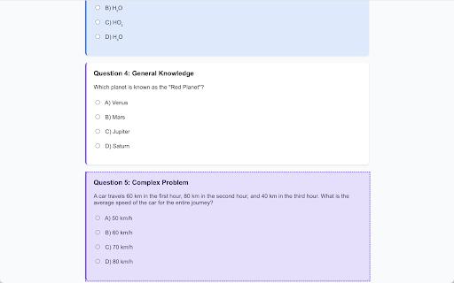 Got Clue Anot? :: Help users answer questions from online quizzes by selecting a section of the page and querying LLM for answers.