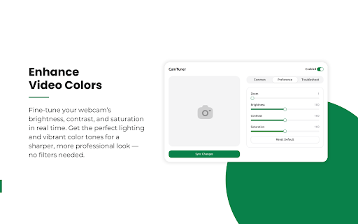 CamTuner :: Customize your webcam configuration.