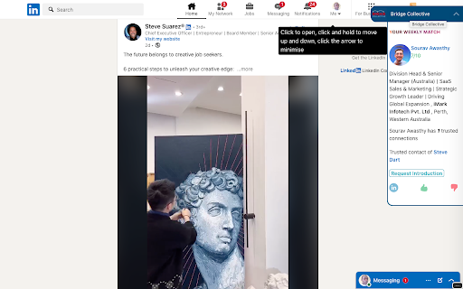 Bridge Collective :: Brings together your most trusted contacts from across your professional world and making warm introductions easy, seamless, & smart