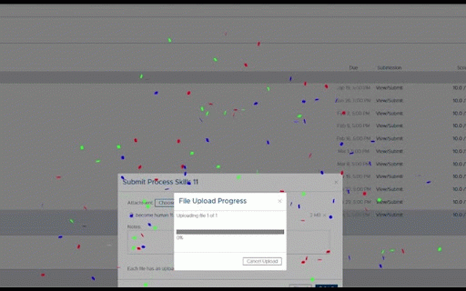 Learning Suite Confetti :: Celebrate Every Submission with LS Confetti! 🎉