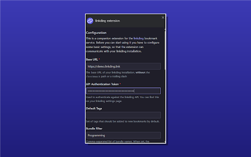 linkding extension plus :: Enhanced companion extension for the linkding bookmark service