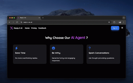 Reply X AI :: Reply to X post by AI