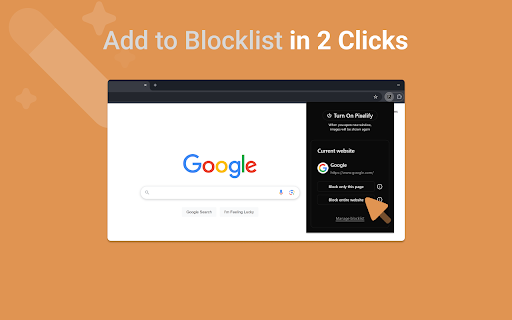 Pixelify :: Block distractive images on websites to focus and get more work done