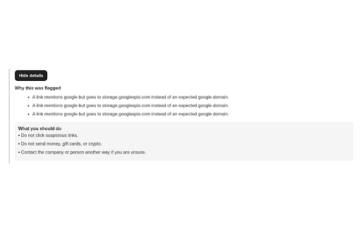 RavenGuard - Scam Email Protection :: Detects scam emails in Gmail and lets you safely check suspicious messages with a trusted contact before taking action.