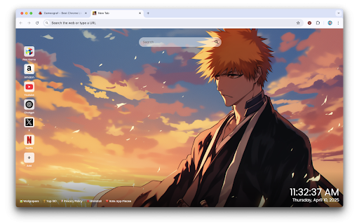 Bleach Wallpapers :: Transform your browser with Bleach Wallpapers – epic moments and Soul Reapers in every new tab!