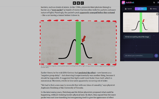 AskShot :: A Chrome extension that lets you draw on any webpage, capture a screenshot, and chat with AI about the selected area.