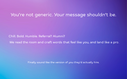 Connectlift Mate - Your AI Job Hunt Assistant :: AI-powered assistant to help job seekers write notes, messages, and comments while networking on professional platforms.