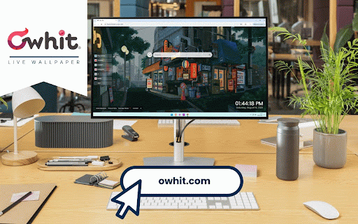 Japanese Pixel City Live Wallpaper :: Nostalgic Japanese street scene with glowing neon signs and cozy neighborhood shops.