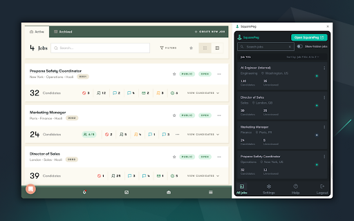 SquarePeg :: Add AI-powered applicant screening and resume enrichment to any ATS.