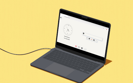 Neumorphism NewTab :: A beautiful new tab page with neumorphic design, featuring customizable shortcuts, clock, bookmarks, and more