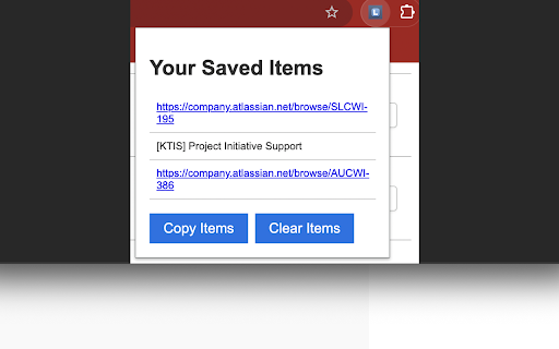 Link Saver :: Right-click on links to save their URLs and manage the list via a popup.