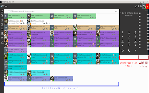 3CX groups and more :: Extends the 3CX client with groups and more.