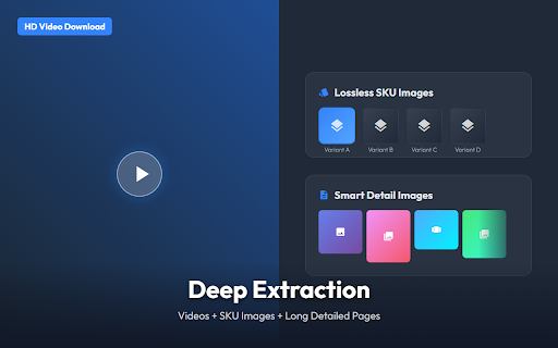 DownPictures Saver for Mercado Libre :: Optimized for Mercado Libre. Works on all regions (BR, MX, AR, etc). Batch save Main, SKU, Video and Review images instantly.