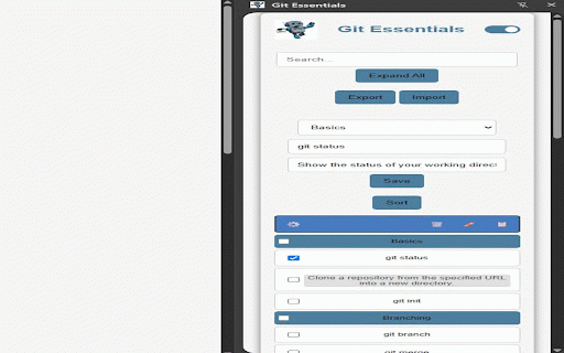 Git Essentials :: Quick access to essential Git commands.