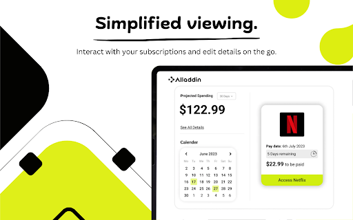 Alladdin :: Alladdin: Manage and track all your online subscriptions, payments, and plans in one simple, user-friendly dashboard.