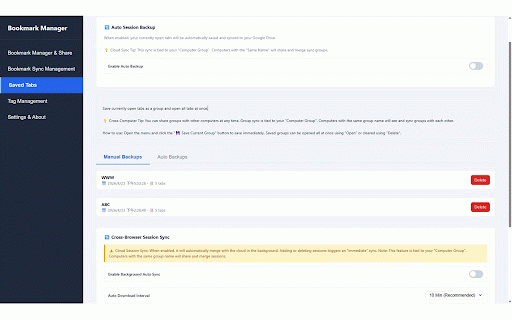 Bookmark Manager :: A powerful cross-browser bookmark manager with Google Drive sync.