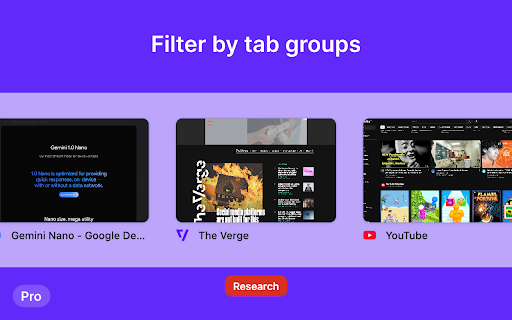 AltCue - Tab Switcher :: Rotate through your recent tabs with a keyboard shortcut just like Alt Tab or Command Tab on your computer.