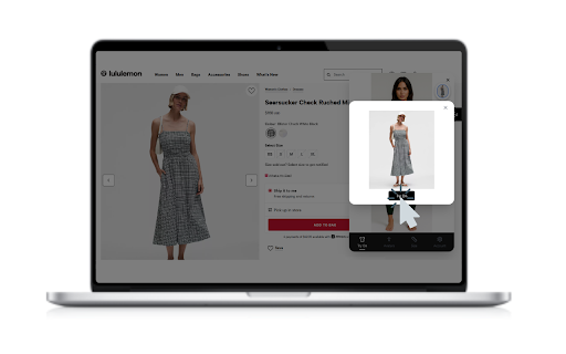 WNDWShop - Virtual Try-On :: Virtual try-on extension that helps you visualize clothes on your avatar while shopping online.