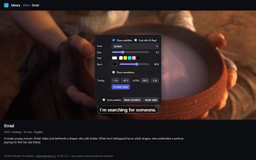 SoftSub: Add Subtitles to Any Video — Auto-Sync, SRT & Translate :: Add subtitles to any video: search, load .srt/.vtt/.ass, sync and translate. Auto-sync verifies itself before it moves your timing.