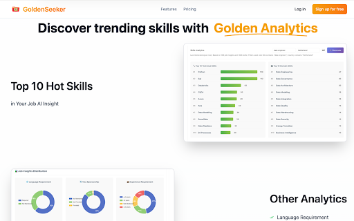 GoldenSeeker – See Your Job Match Instantly :: Screen LinkedIn jobs with AI, see your match instantly, and focus only on the roles worth applying for.