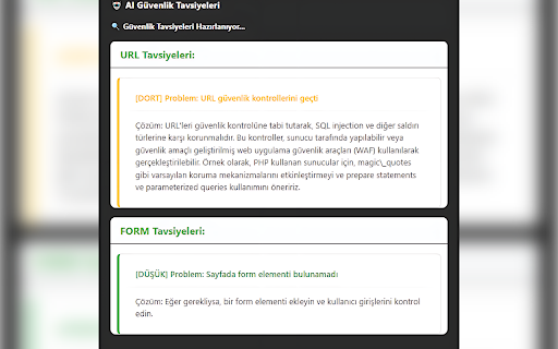 NEVER DIE | Cyber Security Assistant :: Pasif güvenlik analizi yapan yasal uyumlu güvenlik asistanı