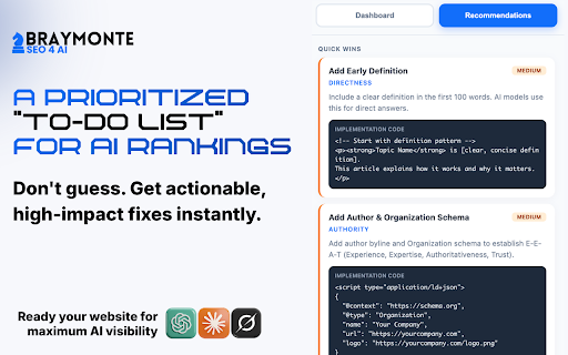 GEO/AEO Readiness Check :: Instantly audit any webpage for AI Search Engine Optimization (GEO) and Answer Engine Optimization (AEO) readiness.