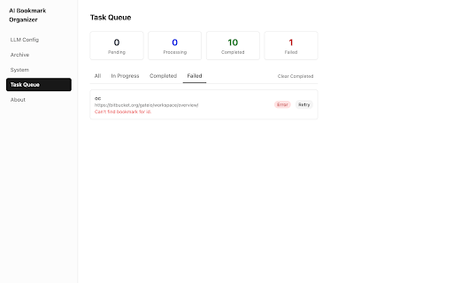 AI Bookmark Organizer :: Automatically organize your bookmarks with AI into a clean, flat folder structure.