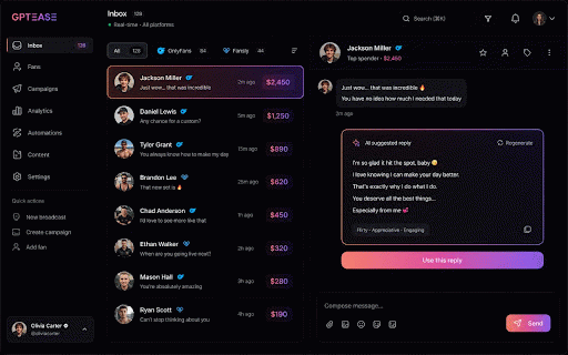 GPTease AI :: GPTease is an AI assistant for content creators.