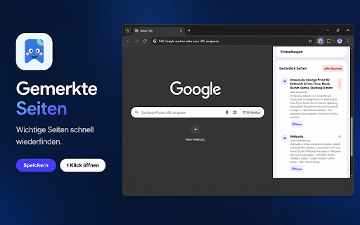 Remy Tab AI :: KI-Tab-Assistent zum Speichern, Organisieren und Durchsuchen deiner offenen und gespeicherten Browser-Tabs.