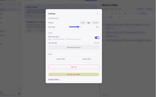 DevNotes – Developer Notepad :: On-page notepad for developers. Save notes, highlights & to-dos on any site. Sync to Drive. Get Meet reminders.