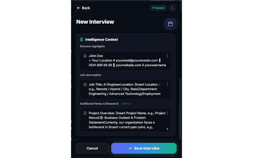 RoundIQ :: Real-time AI copilot for interviews