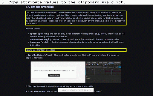 Firefly Inspector :: Highlight and extract custom attributes for any tag on a webpage!